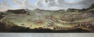 La batalla d'Almansa, oli de Buonaventura Ligli (1709)