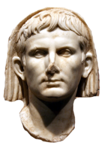 Bust d'Octavi August, l'home que va iniciar les reformes polítiques que donaran a un sistema completament nou: l'Imperi. Per aconseguir-ho va utilitzar els mitjans legals exsitents en la República romana i amb l'aprovació del poble i la classe dirigent.