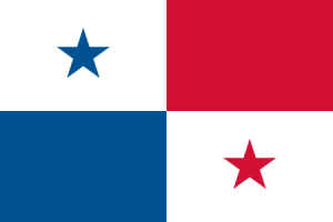 Bandera de Panamà: el color vermell representa el partit liberal, el blau representa el partit conservador, i el blanc representa la pau que van assolir després de la Guerra dels Mil dies. Font. wikipedia.