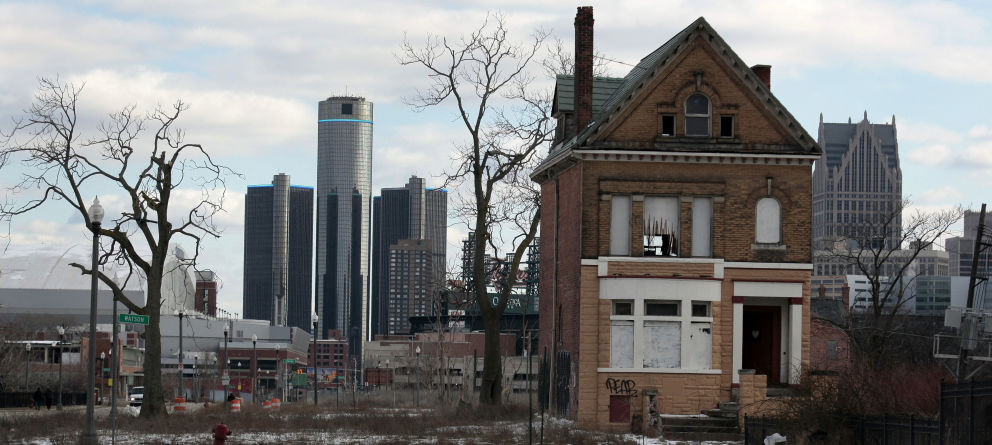 Un exemple de ciutat postindustrial: Detroit. La fugida de l'indústria ha condemnat a comunitats senceres. La globalització no ha sigut un bon negoci per a elles. Font: el Confidencial