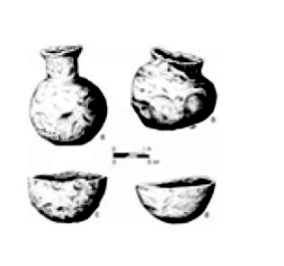 Restes materials extrets del jaciment de Sinagua. Font: "Prehistoric children working and playing: a southwestern case study in learning ceramics”