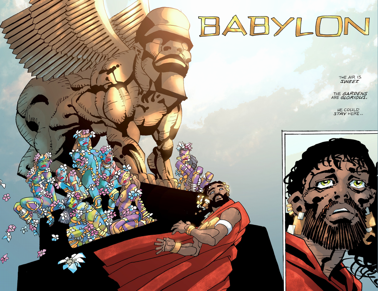 Alexandre i la temptació de Babilònia. Font: Xerxes #5.