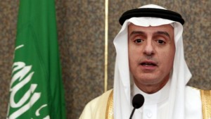 El canceller d'Aràbia Saudita, Adel al Jubeir. Les reaccions hostils dels últims mesos d'Aràbia Saudita amaguen les pors al ressorgiment d'un Iran imperial
