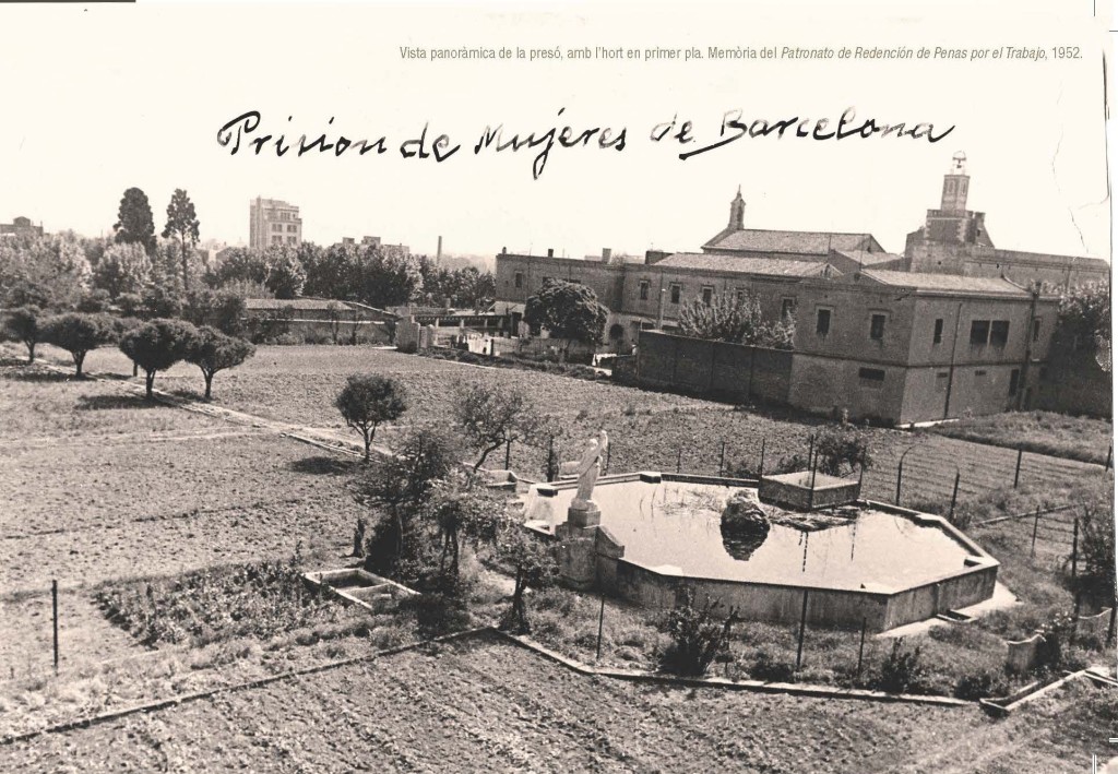 Presó de dones de Les Corts. Font: Biblioteca del Pavelló de la República