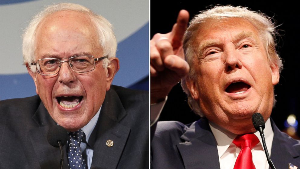 Malgrat que Clinton guanyés les primàries demòcrates, els dos grans fenómens electorals han sigut Bernie Sanders i Donald Trump, dos candidats 'antisistema' que han aparegut pel fort descontentament social imperant als EUA. Font: ABC News