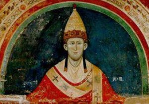 El Papa Innocenci III va ser l'artífex fonamental de les croades contra els càtars. Font: medievalias.blogspot.com