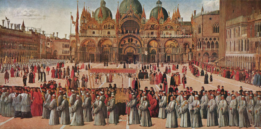 Venècia al segle XVI. Personatges com Cristoforo Bruti van escalar posicions en l'escala de poder degut al seu perfecte coneixement de múltiples llengües. Font: bustena.wordpress.com